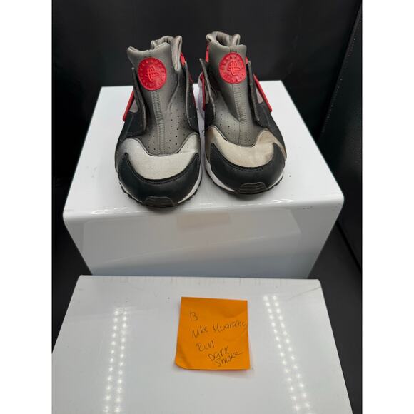 Youth Nike Huarache Run - Dark Smoke Gray - Size 6 Youth - missing laces - Picture 6 of 11